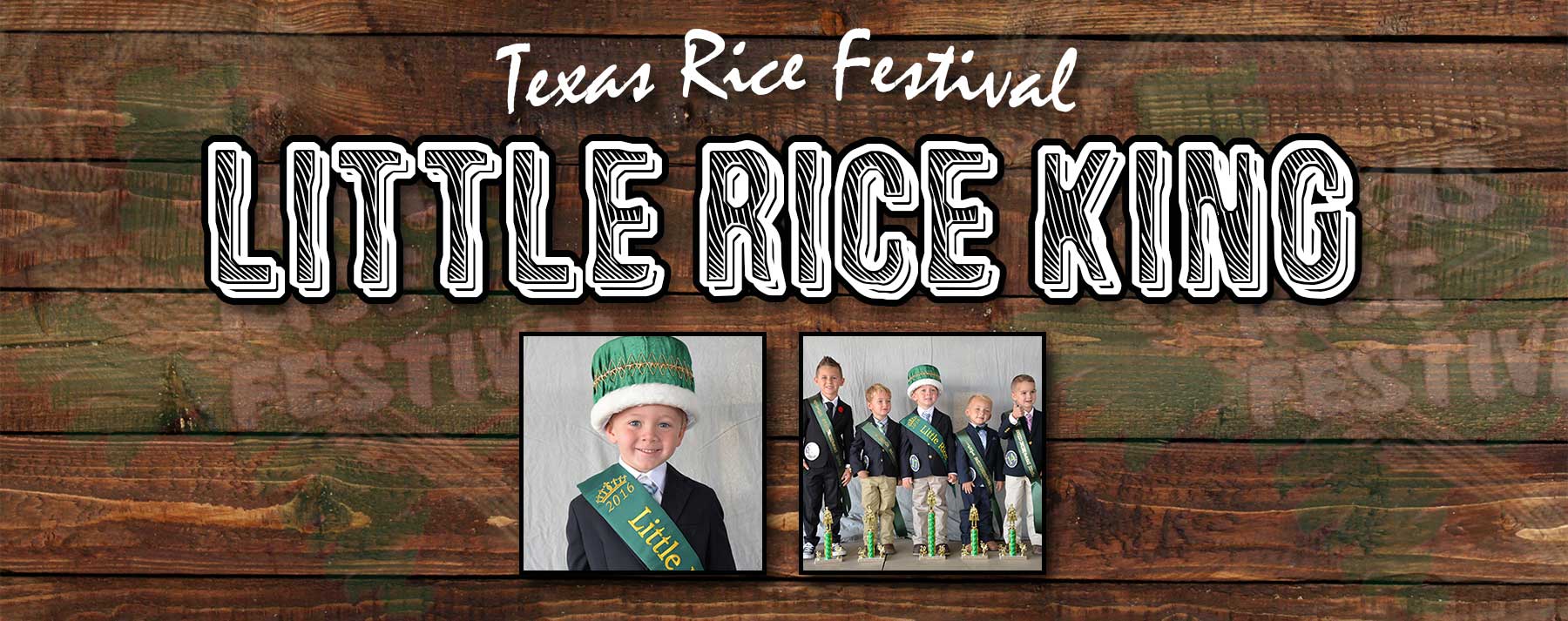 Little Rice King Texas Rice Festival