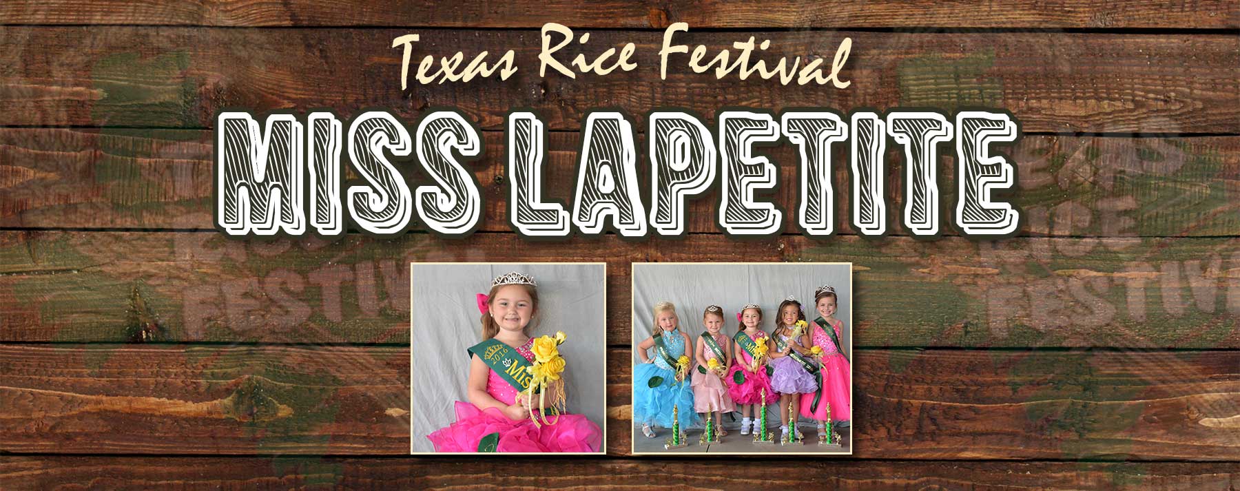 Miss LaPetite Texas Rice Festival